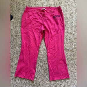 Old Navy Women’s Pull On Pink DrawstringSweatpants Size XXL Cotton Blend